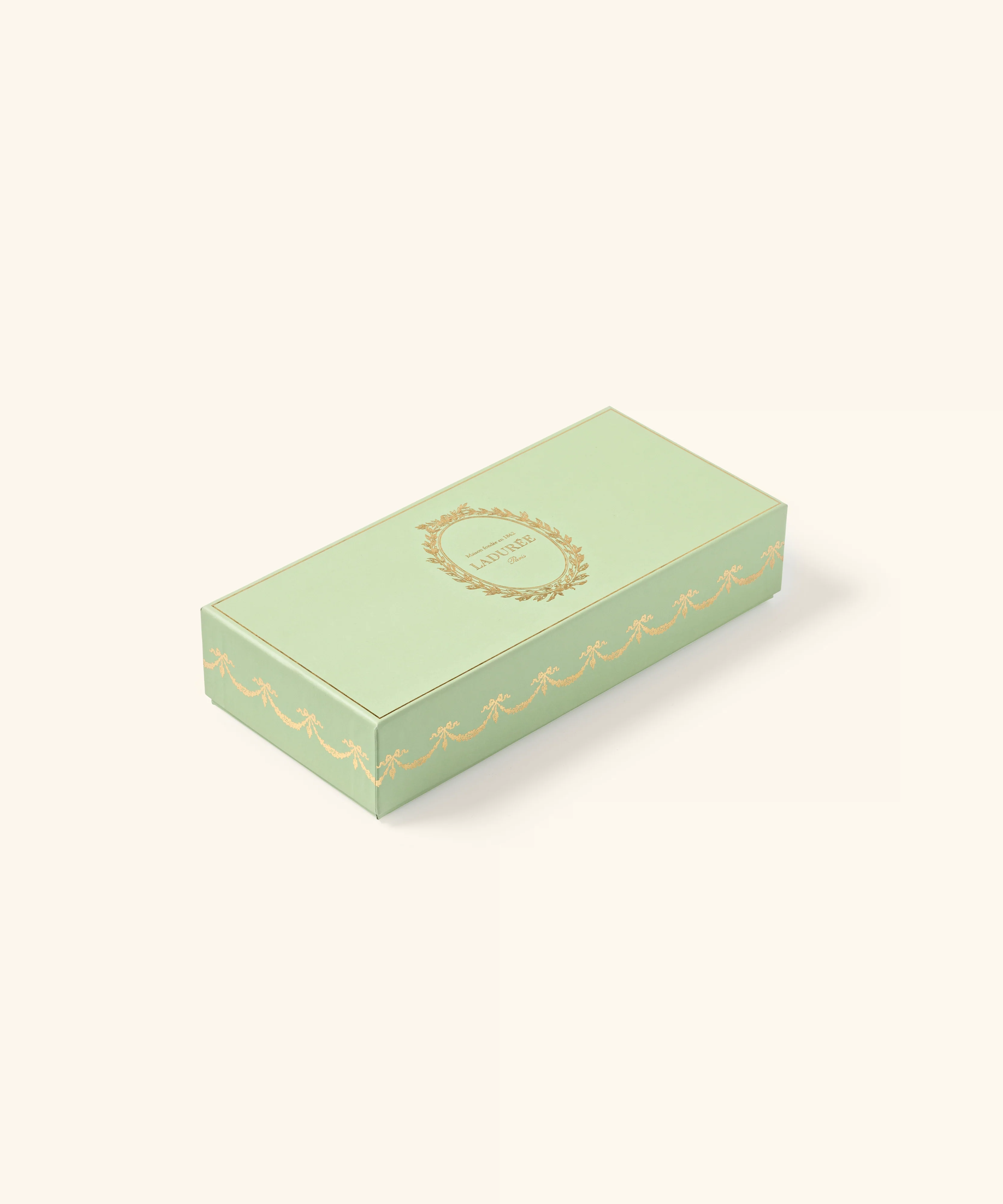 Coffret de 20 macarons "Intemporel" - vert - Image 2