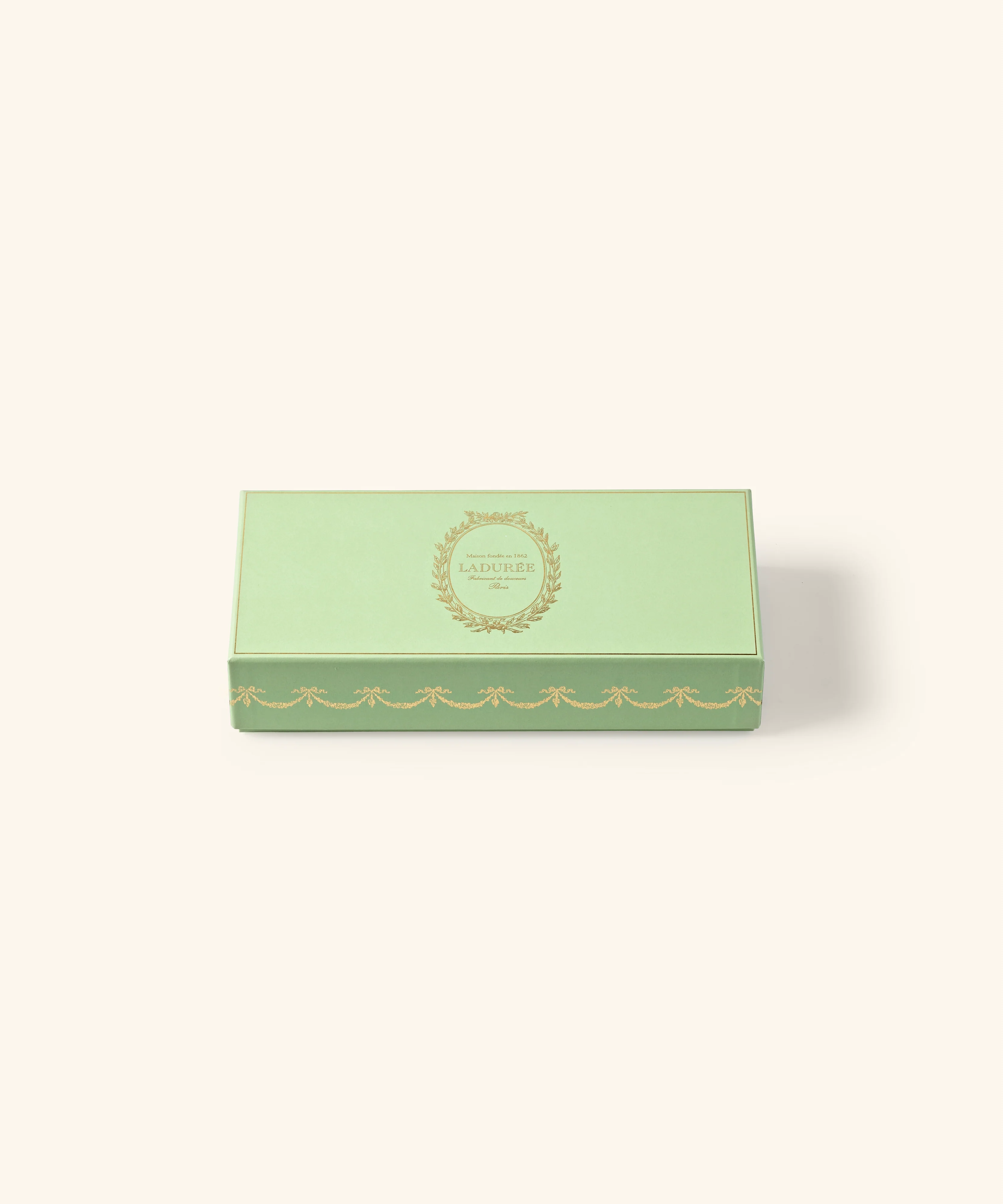 Coffret de 20 macarons "Intemporel" - vert - Image 3