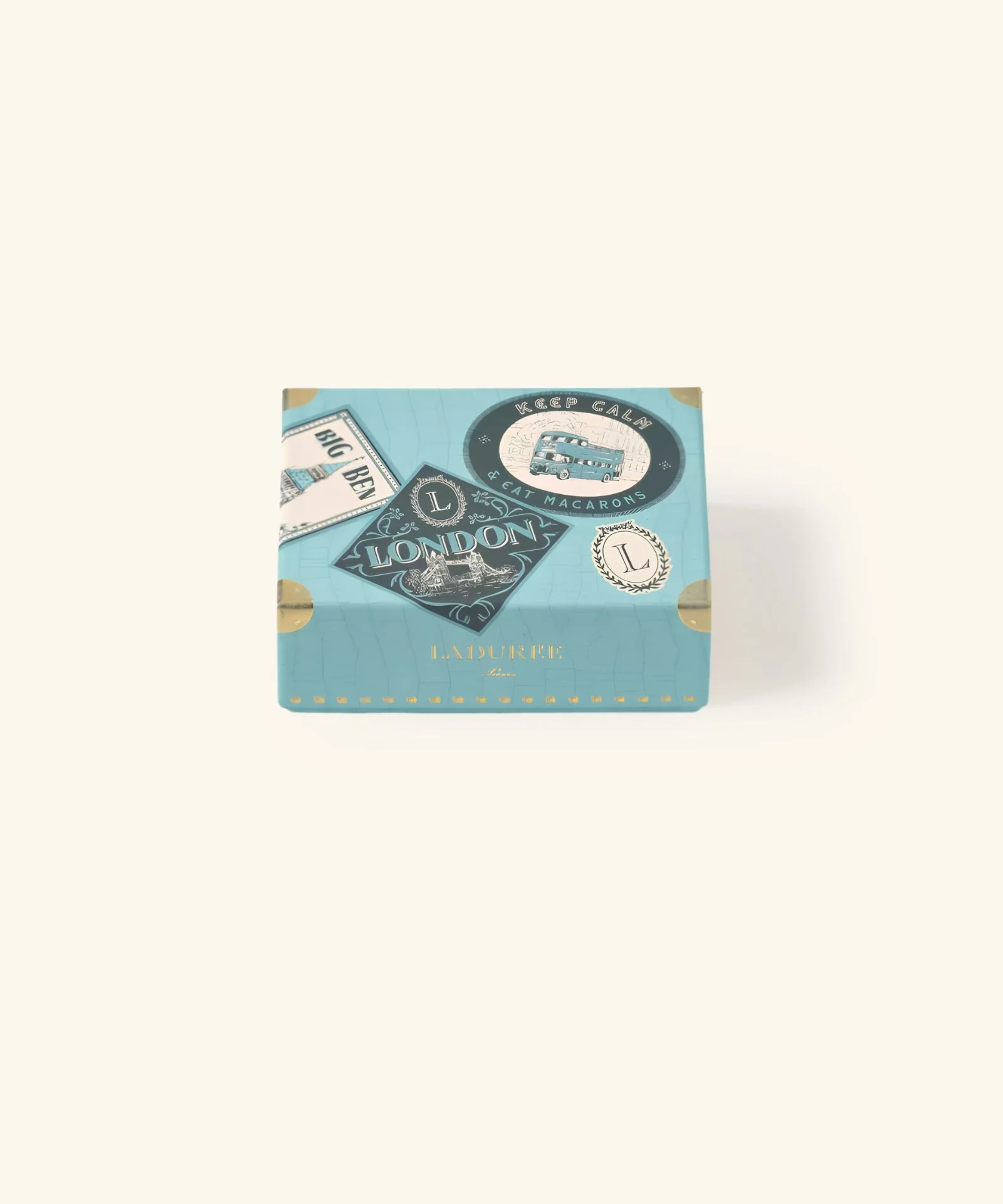 "London" 8 macarons gift box - Image 2